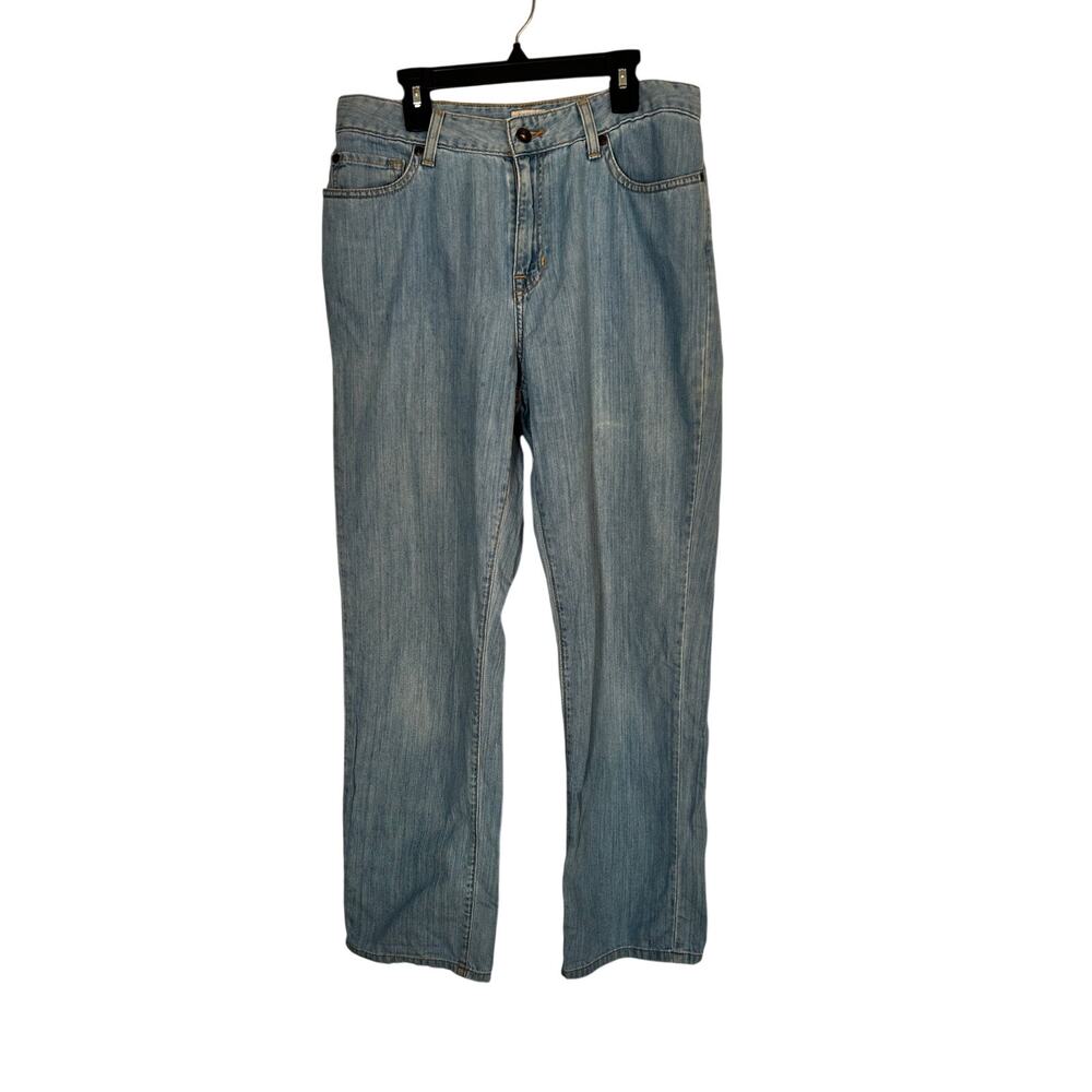 LL Bean Jeans Classic Fit Men's 8 MT Medium Tall Inseam 29 Light Wash Bllue XC